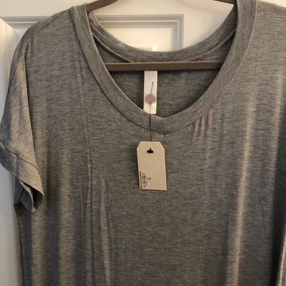 LAST 1 IN STOCK 🌺 Dolman Sleeve Curved Hem Maxi - Picture 4 of 4